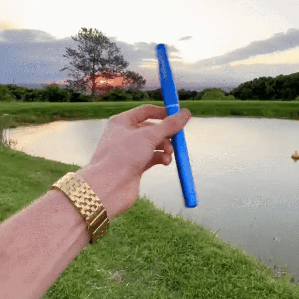 חכת דיג קומפקטית עם רולר – תמיד איתך, תמיד מוכן