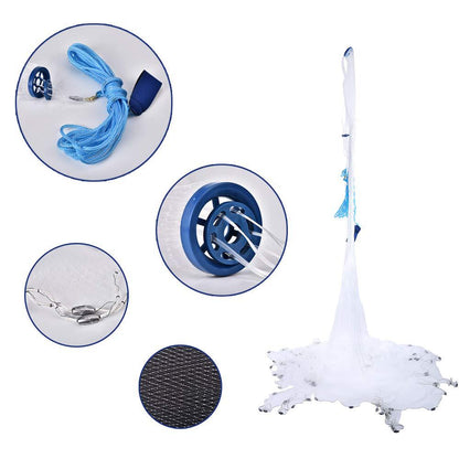 רשת הטלה שתופסת פיתיון תוך דקות — גם אם אתה מתחיל